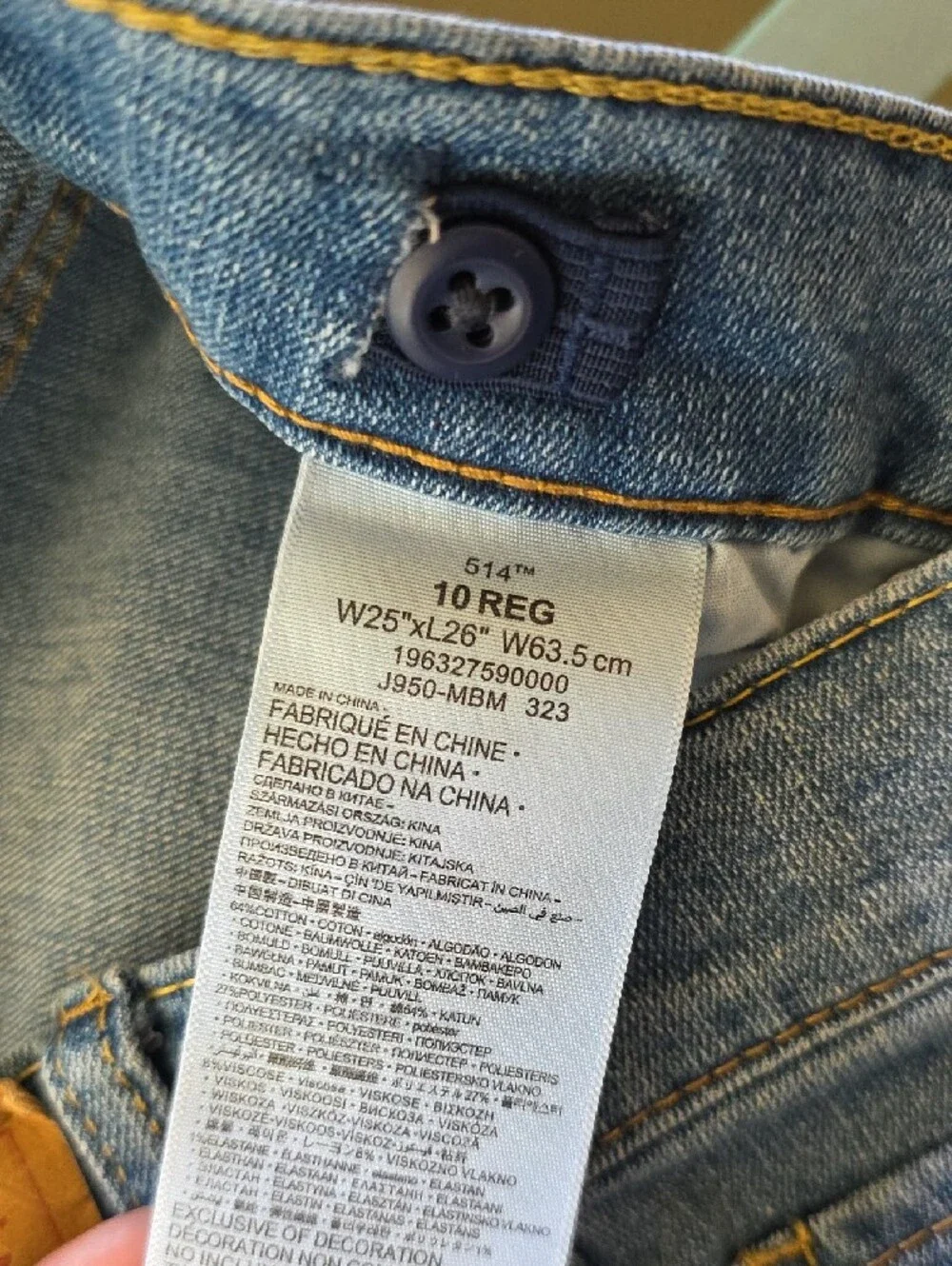 Levi's Women's Medium Blue Straight-Leg Jeans